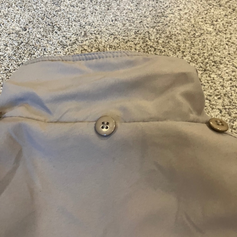 Vintage Tudor Court Haband Womens Tan Insulated Parka Jacket Taupe Size Large - Picture 8 of 10
